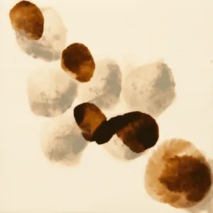 Erdpech, Werk 7 von 14, 21 × 21 cm — Pia Schläppi