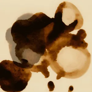 Erdpech, Werk 14 von 14, 14 × 14 cm — Pia Schläppi