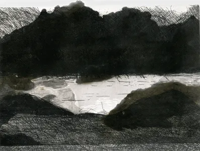 Tiefdruck / Monotypien Gumprint, Werk 9 von 47 — Pia Schläppi