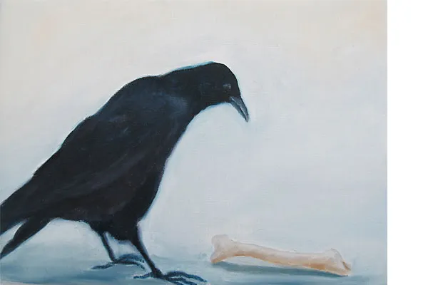 Geissen / Sagenwesen, Werk 25 von 33, 30 × 40 cm — Pia Schläppi