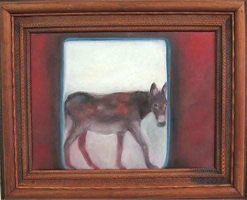 Geissen / Sagenwesen, Werk 26 von 33, 40 × 50 cm — Pia Schläppi