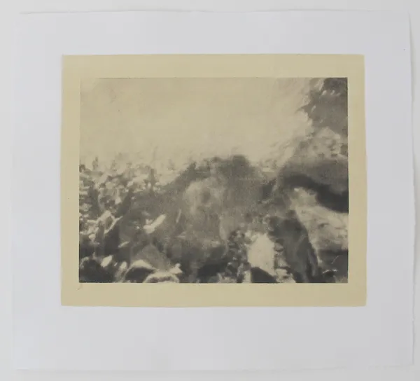 Tiefdruck / Monotypien Gumprint, Werk 38 von 47, 34,5 × 39 cm — Pia Schläppi