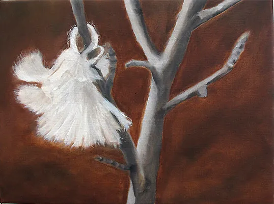 Geissen / Sagenwesen, Werk 23 von 33, 30 × 40 cm — Pia Schläppi