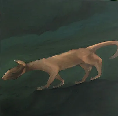 Geissen / Sagenwesen, Werk 22 von 33, 30 × 40 cm — Pia Schläppi