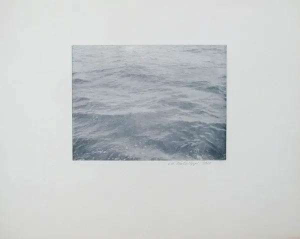 Tiefdruck / Monotypien Gumprint, Werk 1 von 47, 35 × 39,5 cm — Pia Schläppi